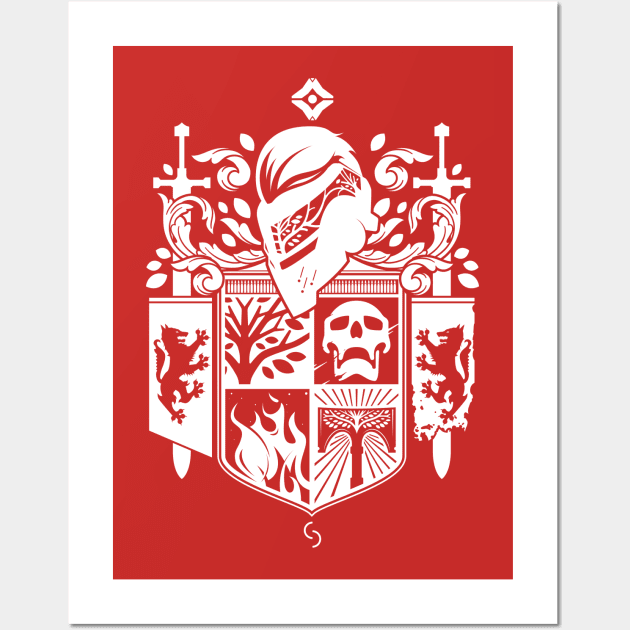 Iron Coat of Arms - NM Edition Wall Art by TEEvsTEE